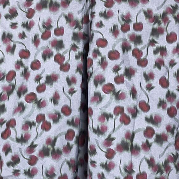 J.Crew XS Blurred Cherries Button-Down Shirt – Blue, Preppy Classic - Picture 6 of 6